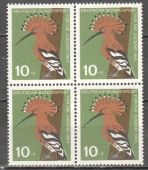 BRD 0401 Viererblock ** - 1963